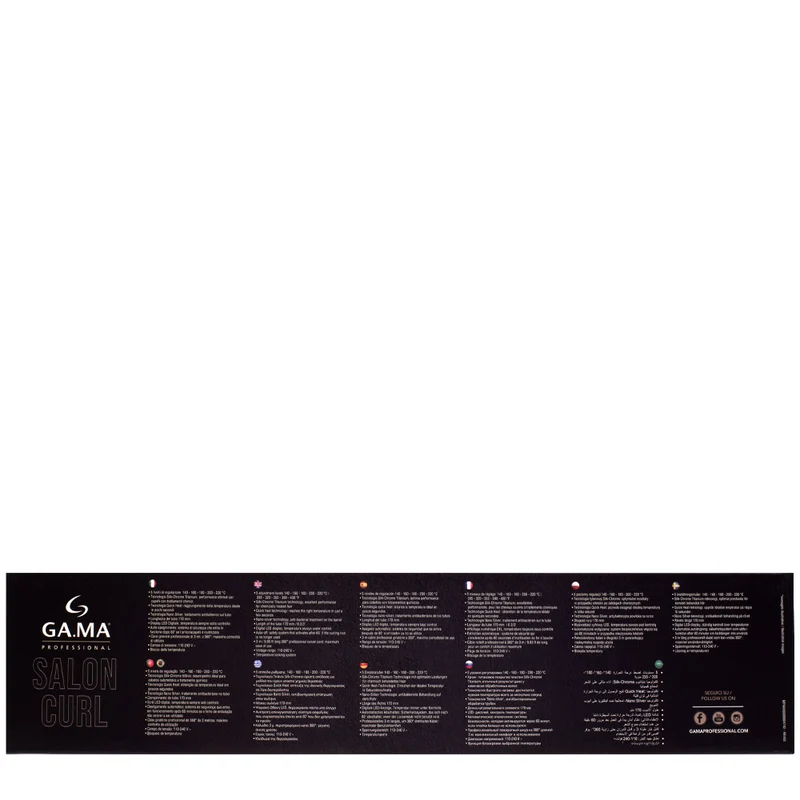 Ga.ma Professional Classic Salon Curl ø 19mm - ferro arricciacapelli