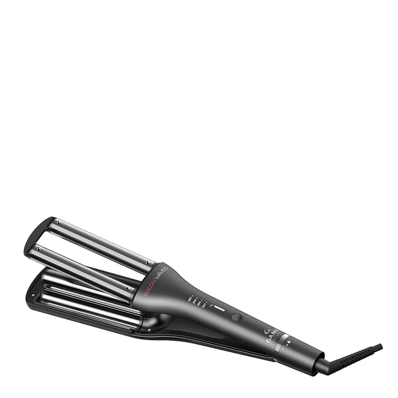 Ga.ma Professional Classic Salon Waves Led - ferro arricciacapelli a tre tubi
