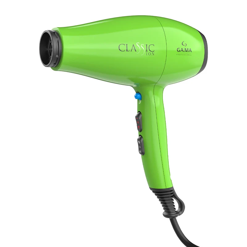 Ga.ma Professional Classic Ion Verde - asciugacapelli