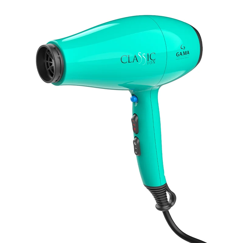Ga.ma Professional Classic Ion Verde Acqua - asciugacapelli
