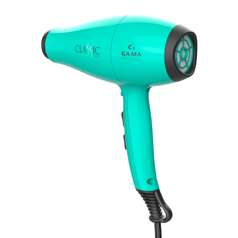 Ga.ma Professional Classic Ion Verde Acqua - asciugacapelli