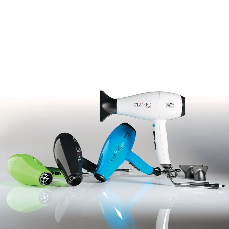 Ga.ma Professional Classic Ion Verde Acqua - asciugacapelli