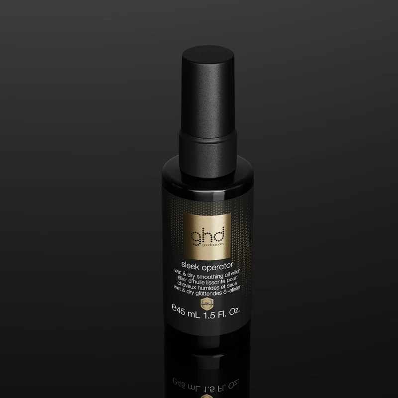 Ghd Sleek Operator Wet & Dry Smoothing Oil Elixir 45ml - olio nutriente anticrespo