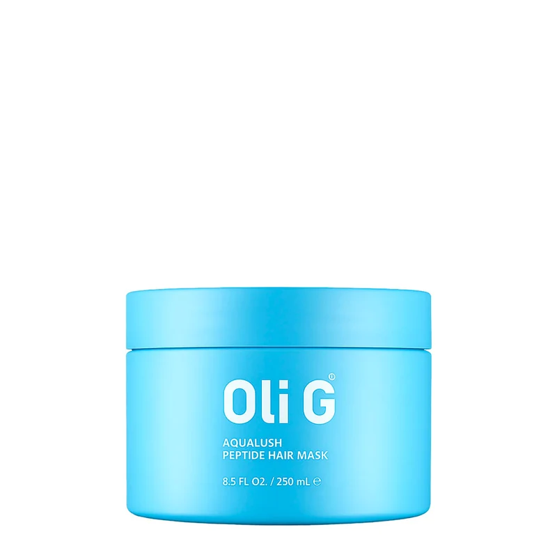Oli G Aqualush Peptide Fiber Mask 250ml - maschera idratante e ristrutturante