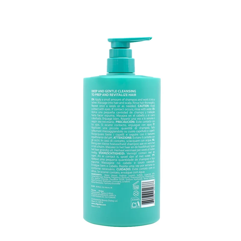 Oli G Atomic Pure Detox Clarifying Shampoo 300ml - shampoo pulizia profonda