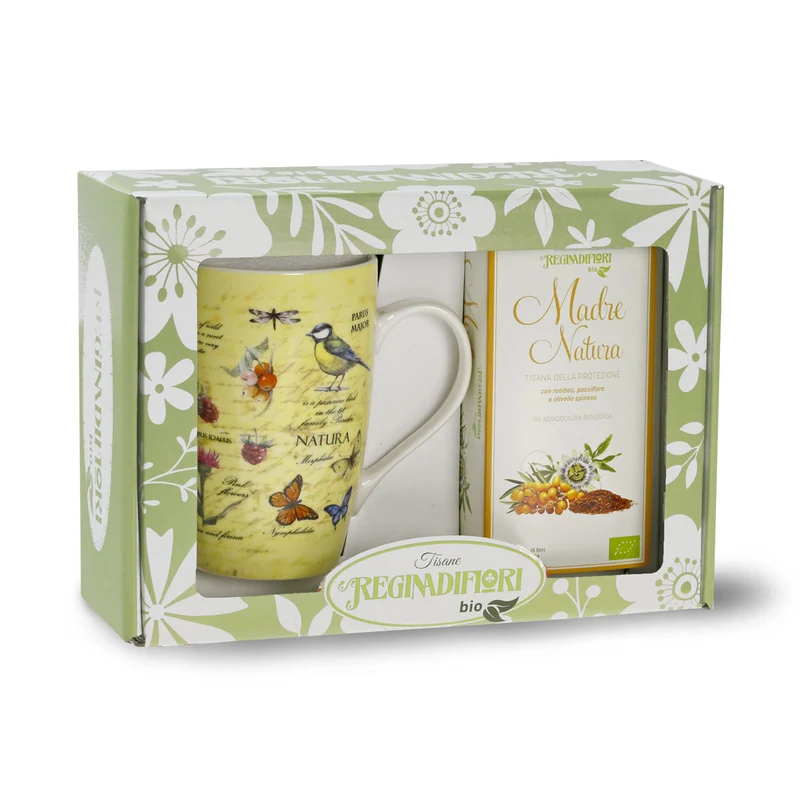 REGINADIFIORI - Mug + Madre Natura BIO (15x3g)
