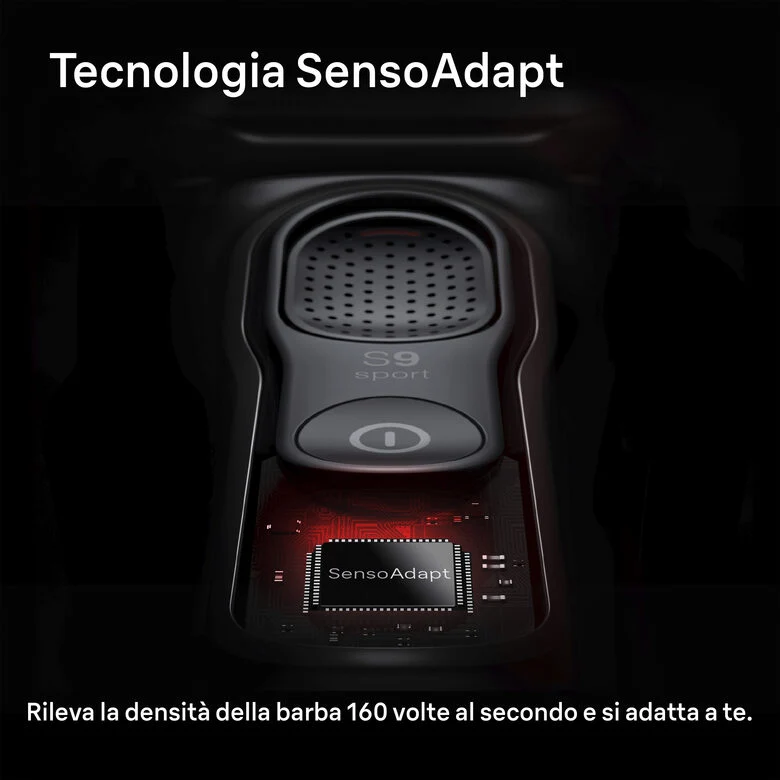 Braun Series 9 Sport 9110s Rasoio Nero