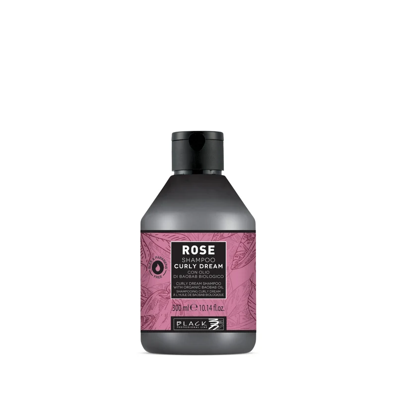 Curly Dream – shampoo con olio di baobab biologico black 300ml
