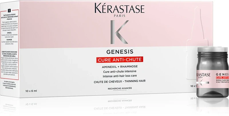 Genesis Cure Anti Chute Trattamento Intensivo Anticaduta Aminexil Limited Edition 30 Fiale Da 6 Ml