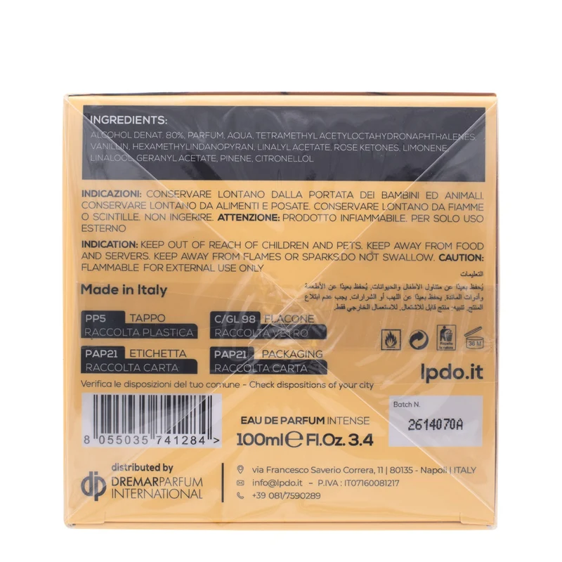 Lpdo Eau de Parfum Secret Tonka 100ml - profumo