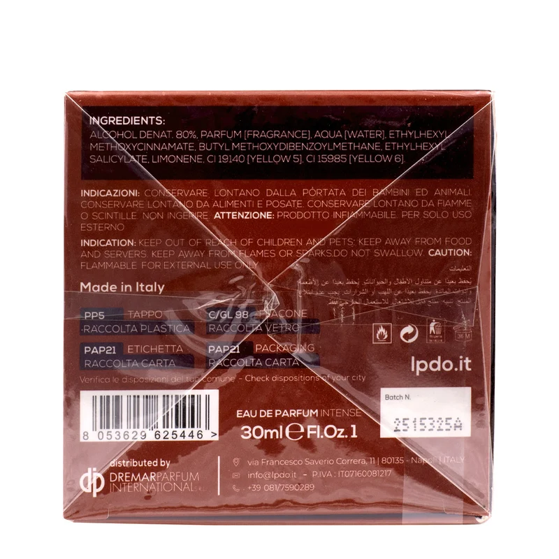 Lpdo Eau de Parfum Delirè Rouge 30ml - profumo