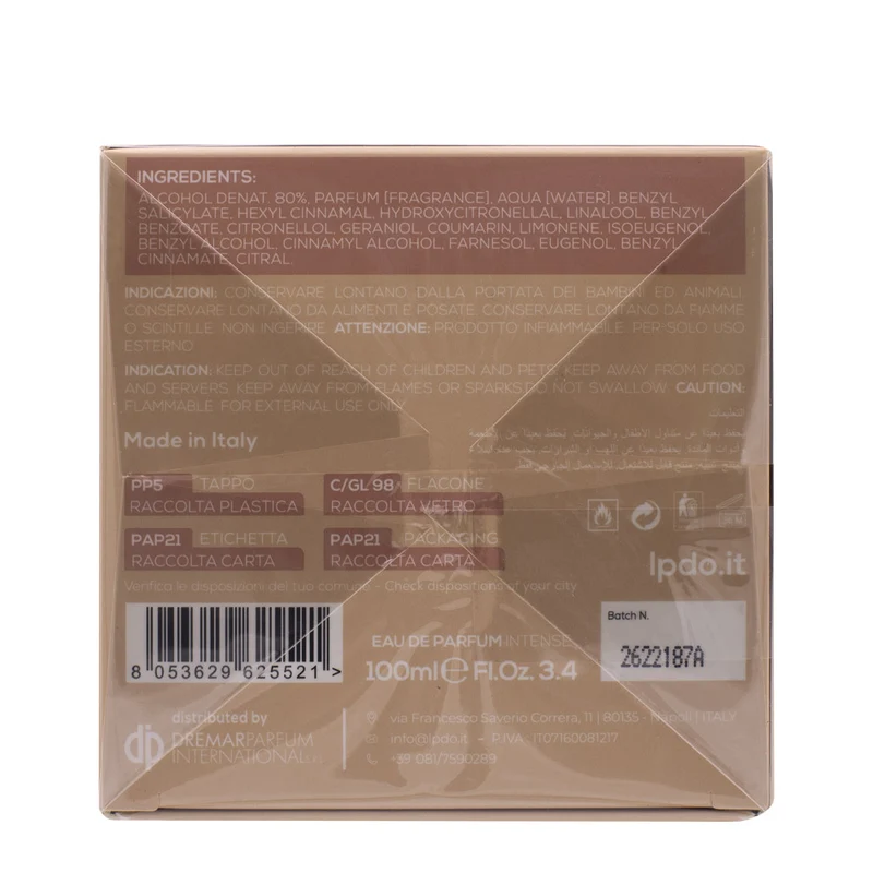 Lpdo Eau de Parfum Royal Tiarè 100ml - profumo