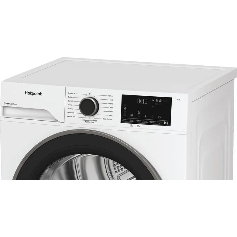 Hotpoint Ariston Asciugatrice slim a pompa di calore , 8 kg - HPT 83D BS IT - Délica