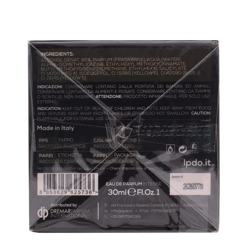 Lpdo Eau de Parfum Hash Intense 30ml - profumo