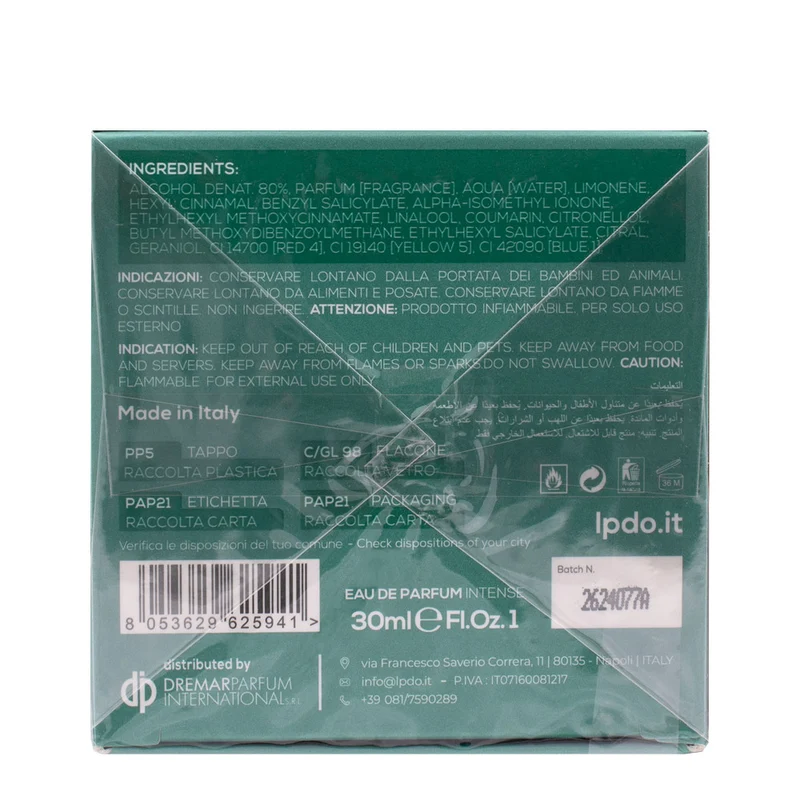 Lpdo Eau de Parfum Jardin Imperial 30ml - profumo
