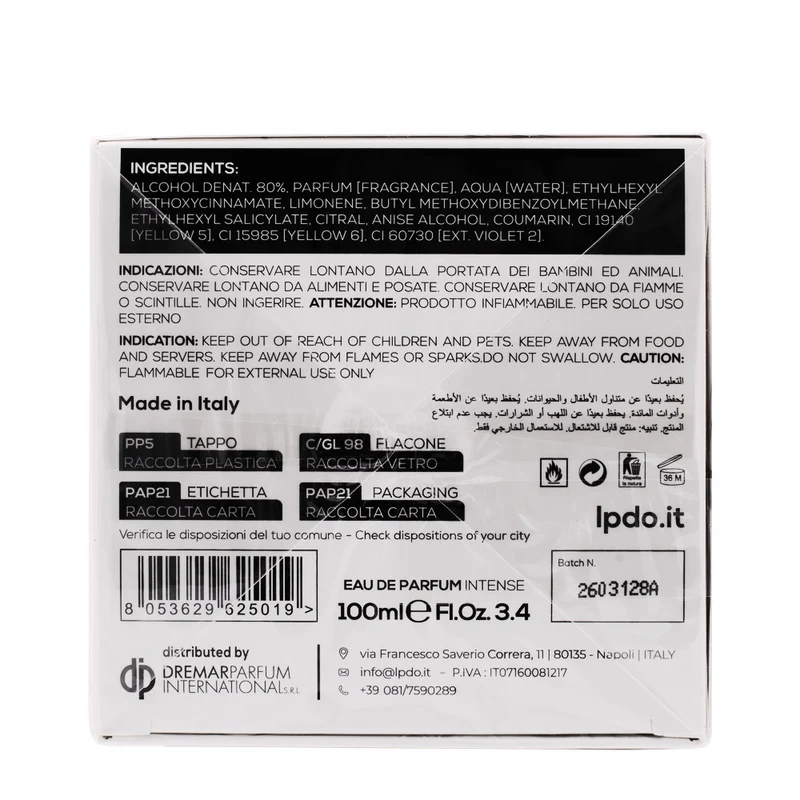 Lpdo Eau de Parfum Bois Intense 100ml - profumo
