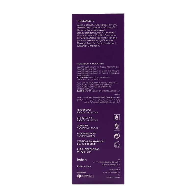 Lpdo Hair & Body Spray Cotton Candy 250ml - acqua profumata