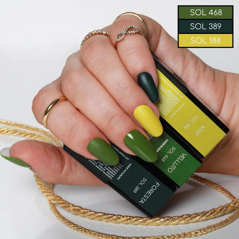 Laif Nail Gel Semipermanente SOL 389 Foresta 10ml
