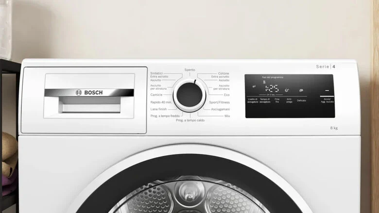 Bosch Serie 4 WTH85218II Asciugatrice a pompa di calore 8 kg Bianco