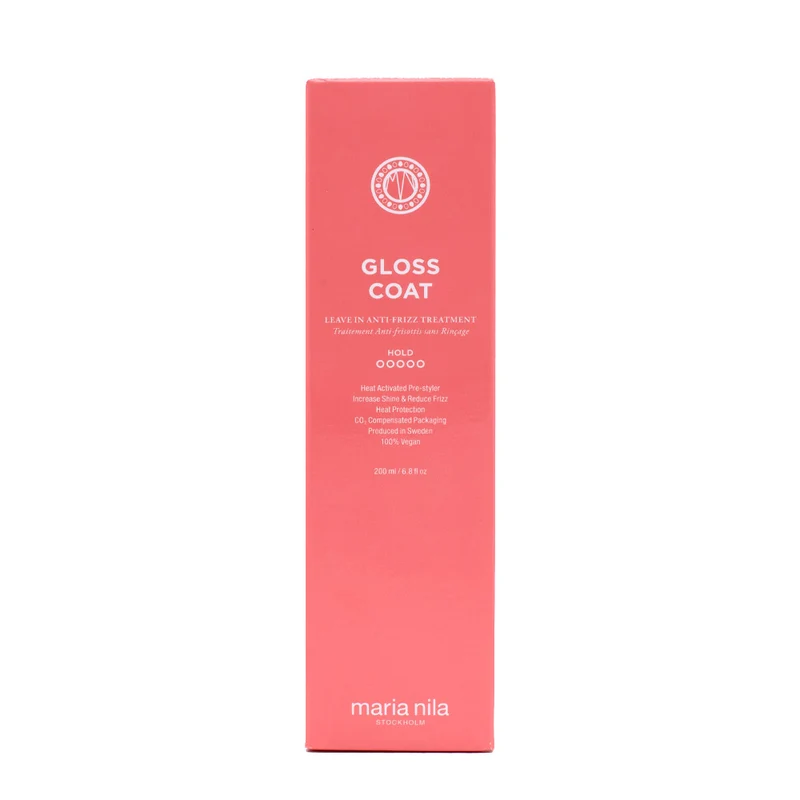 Maria Nila Gloss Coat Leave-In Anti-Frizz Treatment 200ml - trattamento anti crespo