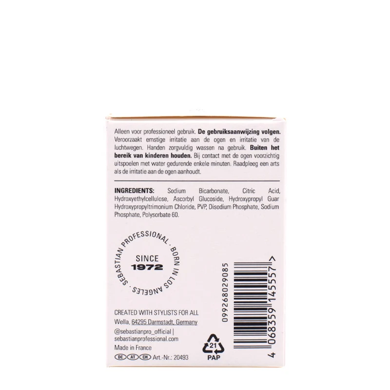 Sebastian Professional Potion 9 Pro Grade Powder To Foam 30gr - polvere nutriente