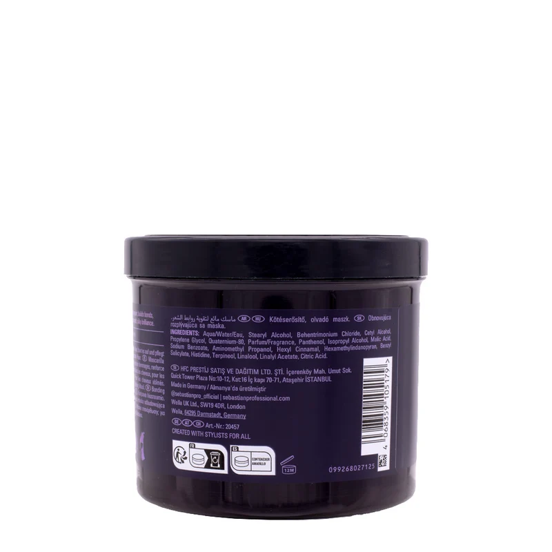 Sebastian Professional No Breaker Bonding Melting Mask 500ml - maschera ristrutturante