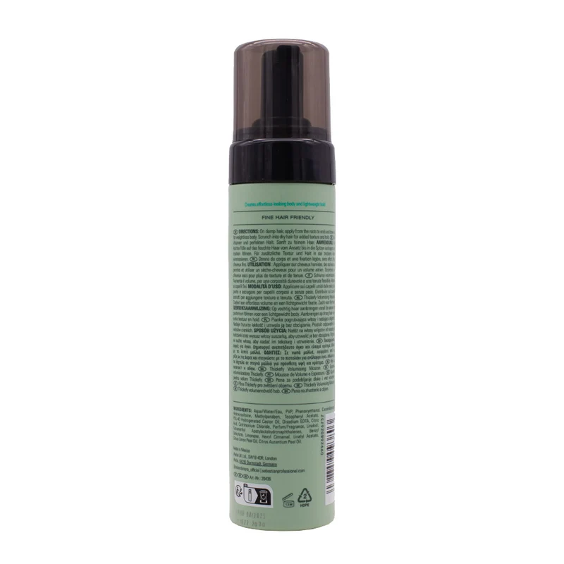 Sebastian Professional Volupt Thickefy Volumizing Mousse 190ml - mousse volumizzante