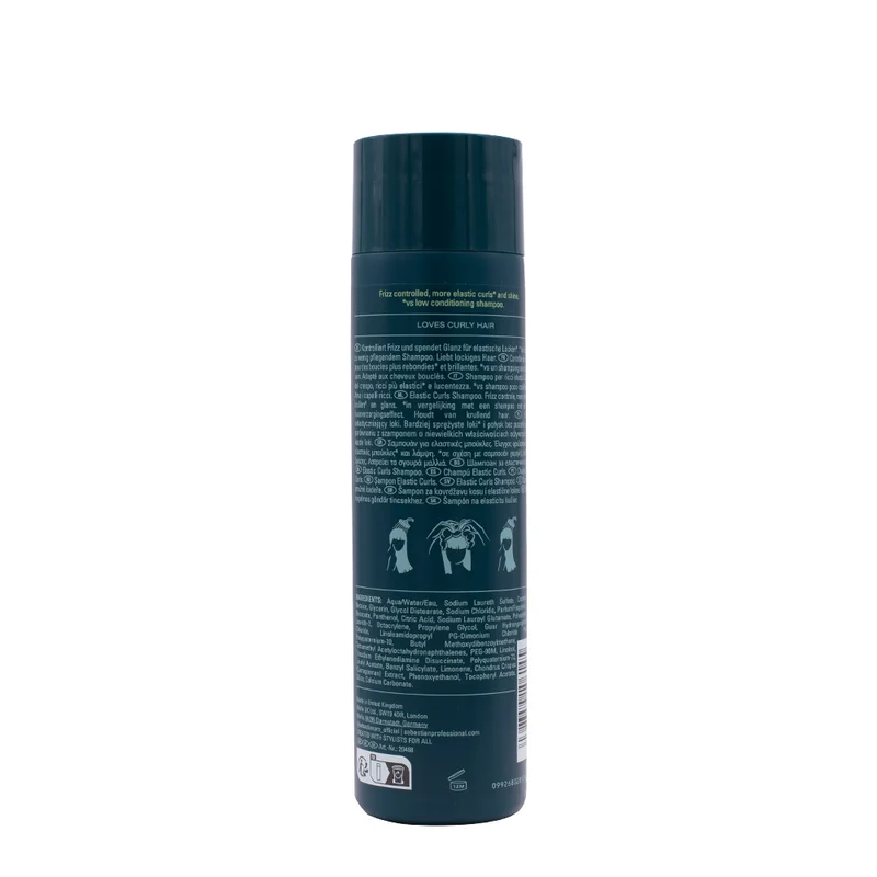 Sebastian Professional Twisted Elastic Curl Shampoo 250ml - shampoo idratante capelli ricci