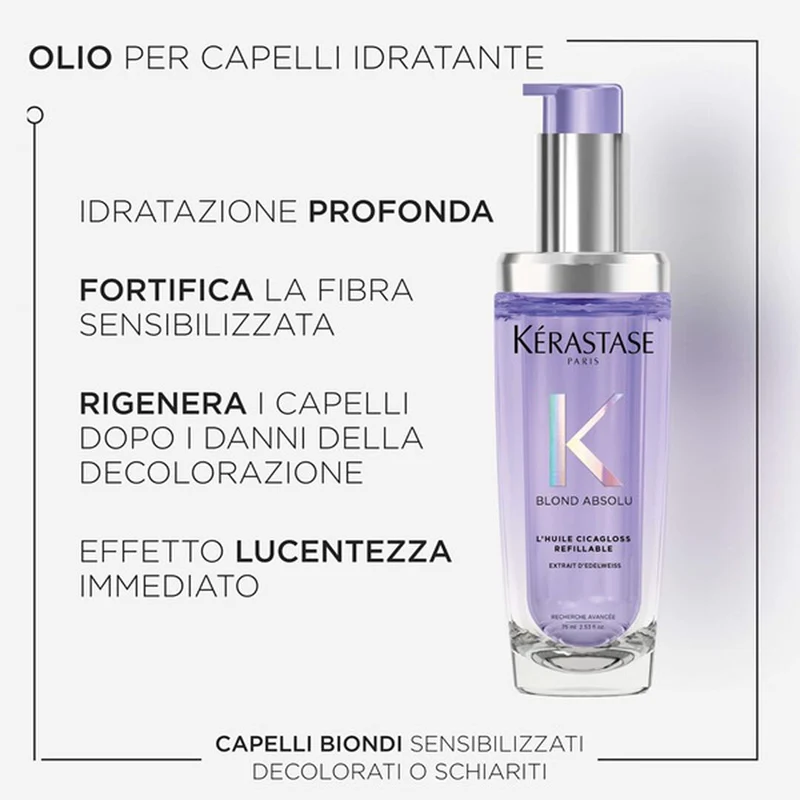 Kerastase blond Absolu- L'HUILE CICAGLOSS 75 ml