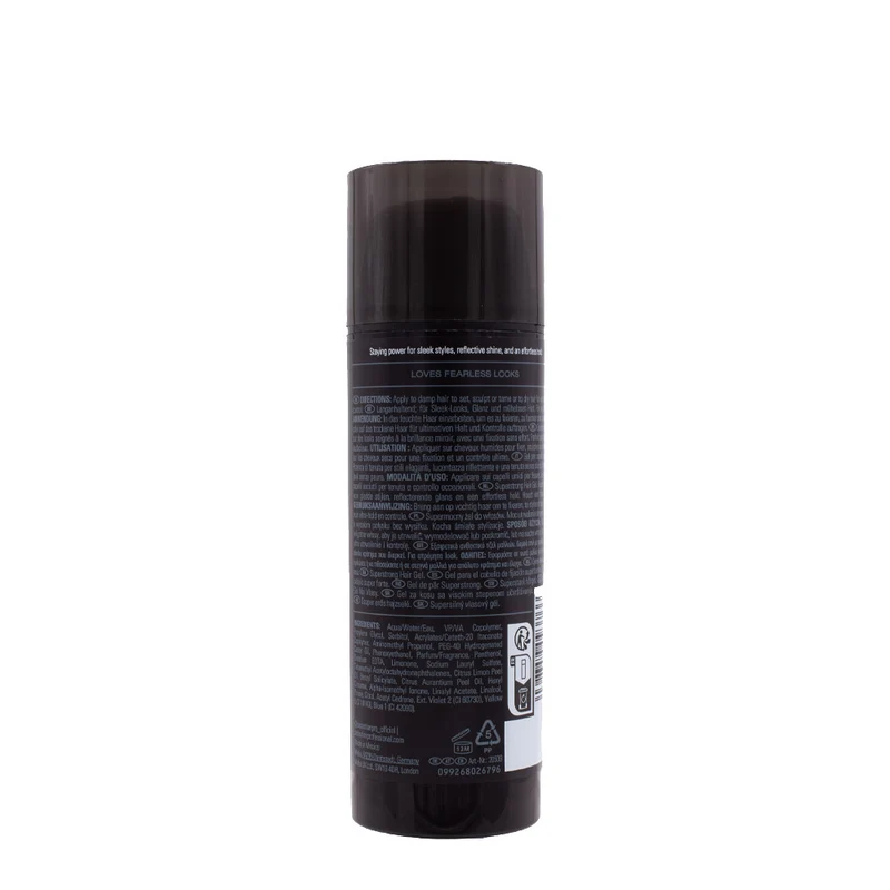 Sebastian Professional Liquid Steel Superstrong Hair Gel 140ml - gel tenuta extra forte