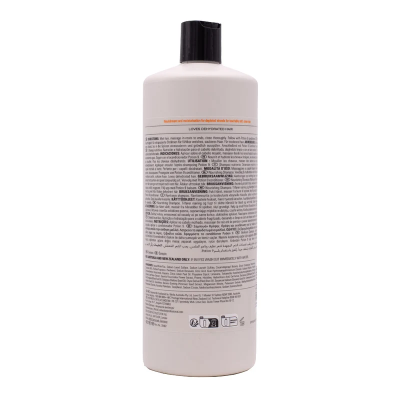 Sebastian Professional Potion 9 Nourishing Shampoo 1000ml - shampoo nutriente