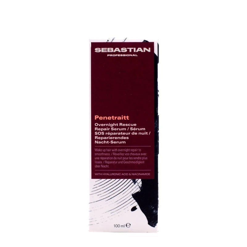 Sebastian Professional Penetraitt Overnight Repair Serum 100ml - trattamento notturno capelli danneggiati
