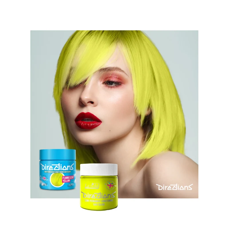 Directions Fluorescent Yellow – Tinta Semipermanente 88 ml