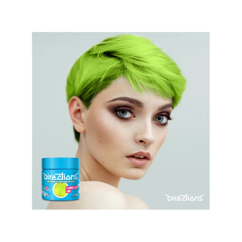 Directions Fluorescent Lime – Tinta Semipermanente 88 ml