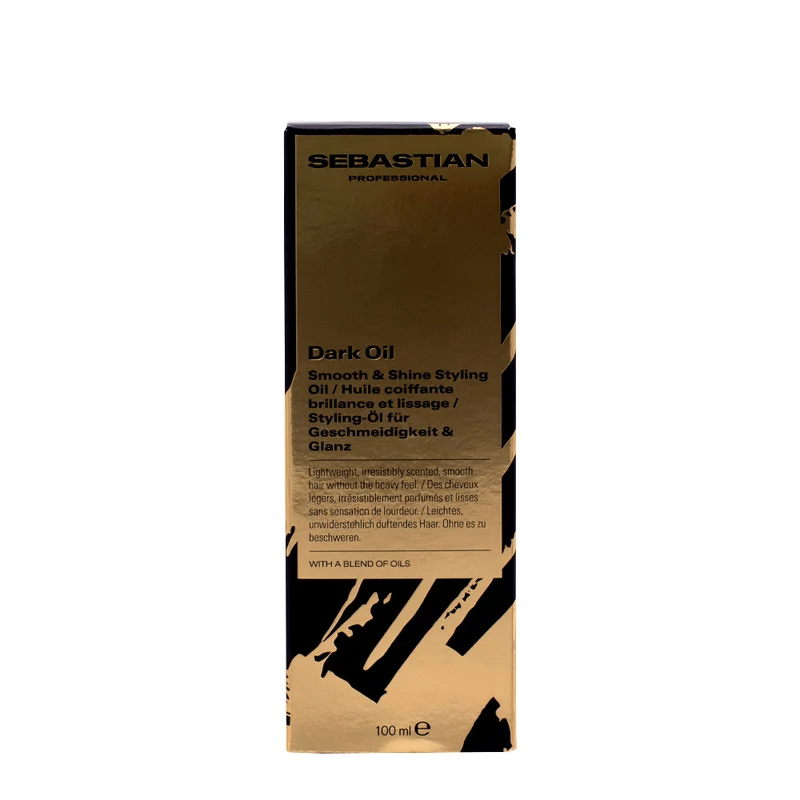 Sebastian Professional Dark Oil Smooth & Shine Styling Oil 100ml - olio illuminante anticrespo