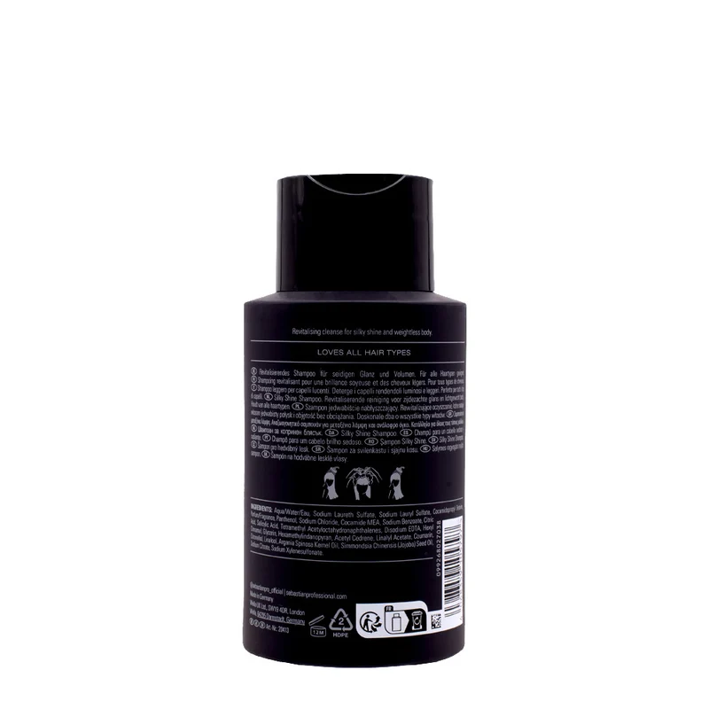 Sebastian Professional Dark Oil Silky Shine Shampoo 280ml - shampoo illuminante