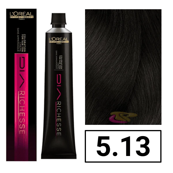 Diarichesse L'Oreal Professional Tintura 50ml 5.13