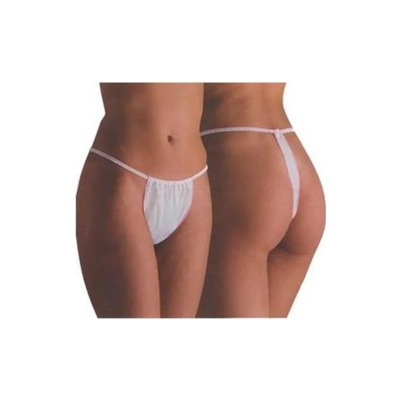 Xanitalia Tanga Monouso Donna in TNT Bianco 100 Pz