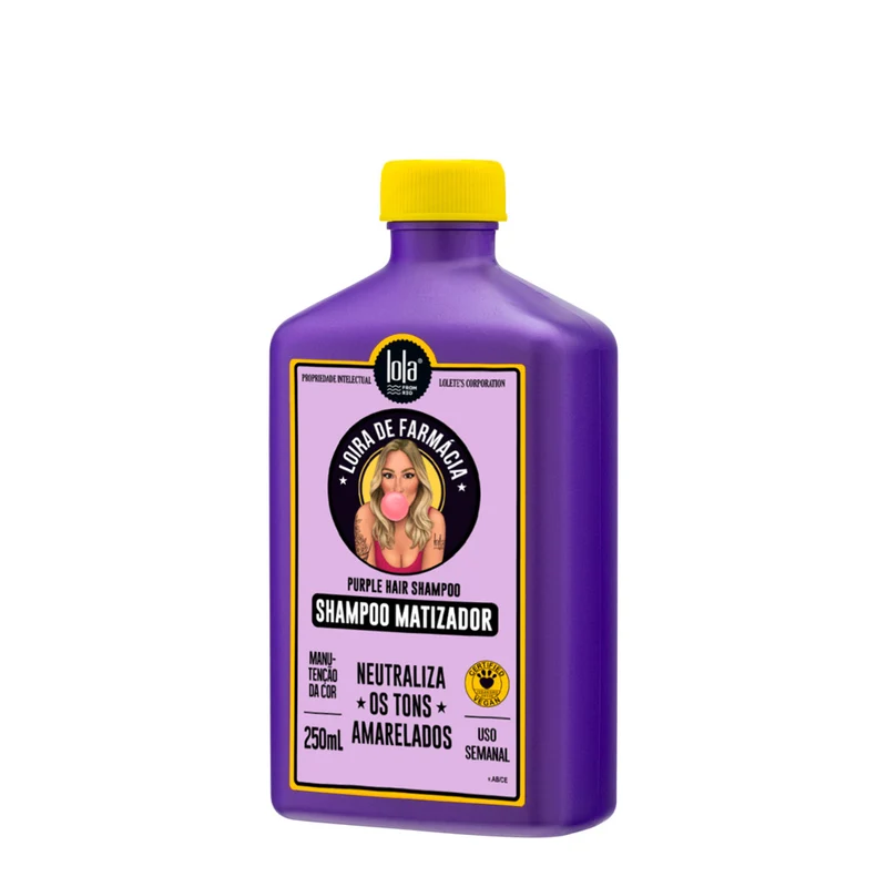 Lola From Rio Loira De Farmácia Shampoo Matizador 250ml - shampoo antigiallo