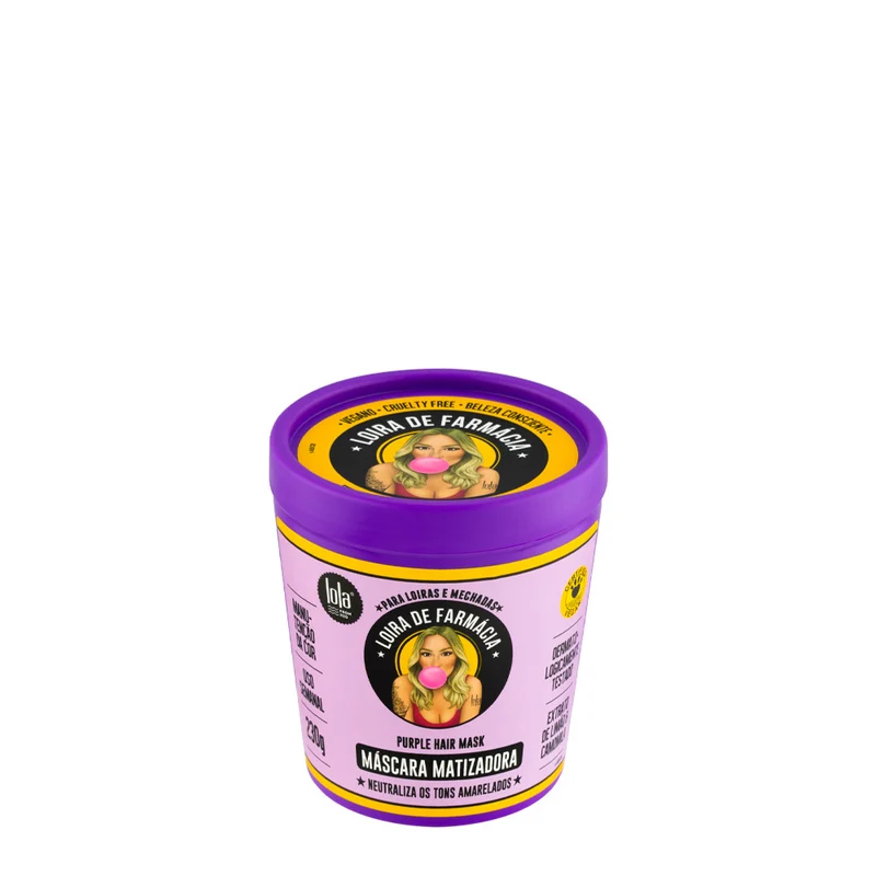 Lola From Rio Loira de Farmácia Máscara Matizadora 230gr - maschera antigiallo