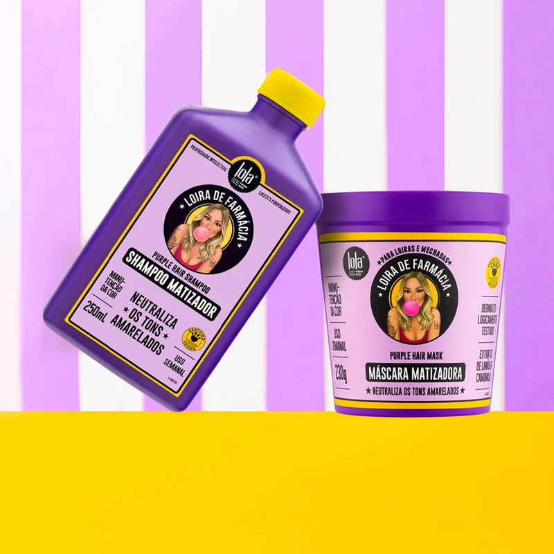 Lola From Rio Loira de Farmácia Máscara Matizadora 230gr - maschera antigiallo