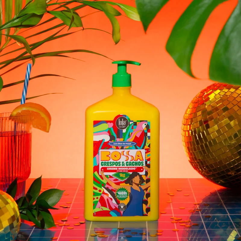 Lola From Rio Bossa Crespos & Cachos Creme Modelador 1000gr - crema modellante capelli ricci