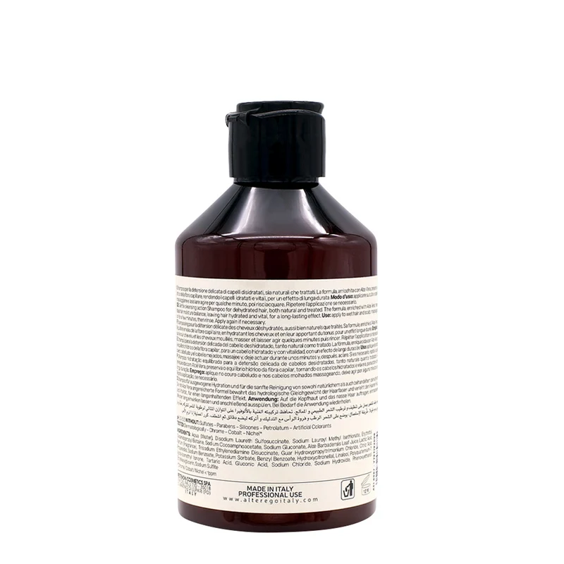 Alterego Hydrate Shampoo Idratante per Capelli Secchi 300ml
