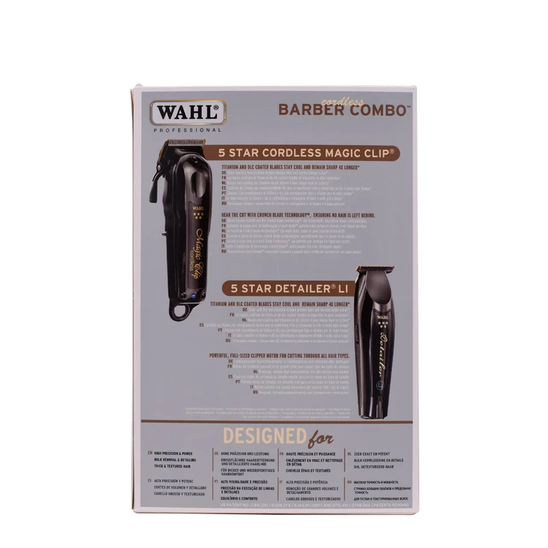 Hair Gallery Resi Come Nuovi Wahl 5-Star Cordless Barber Combo - confezione lievemente danneggiata