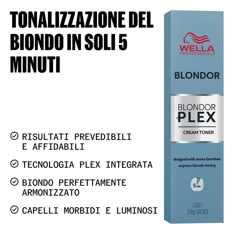Wella Blondor Plex Cream Toner/97 60ml - tonalizzante