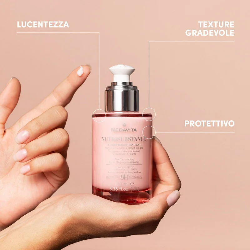Medavita Lunghezze Nutrisubstance 8 Hour Rescue Treatment 100ml- crema nutriente notturna