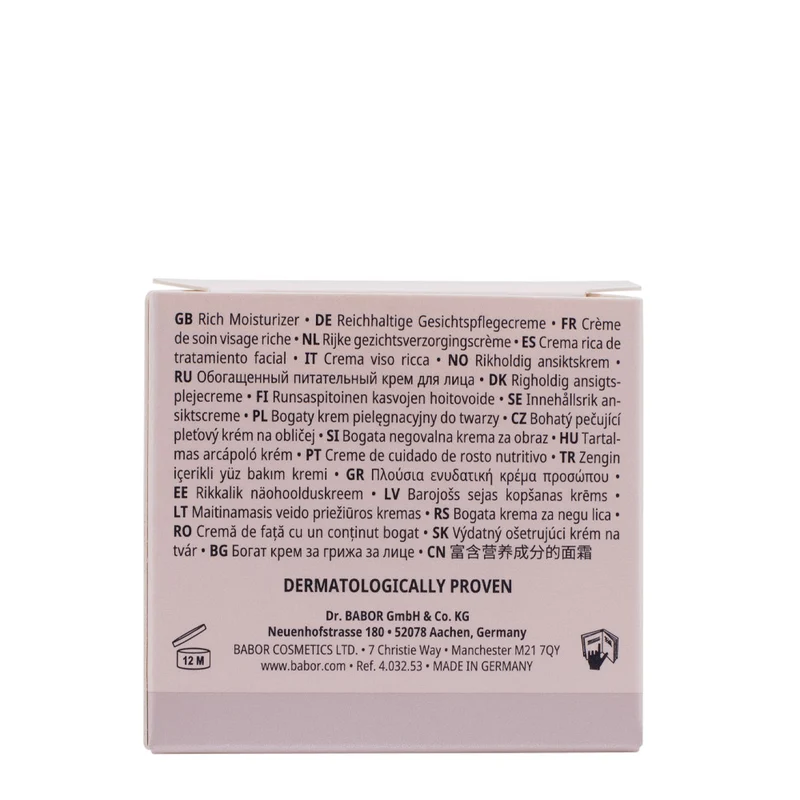 Babor Moist+Lipid Cream 50ml - crema viso pelle secca