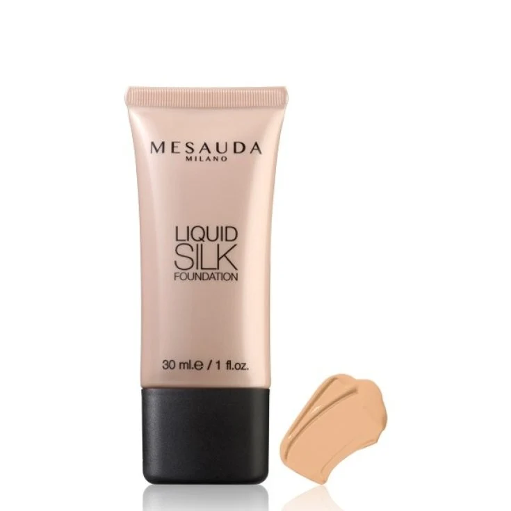MESAUDA LIQUID SILK FOUNDATION- ALMOND 204