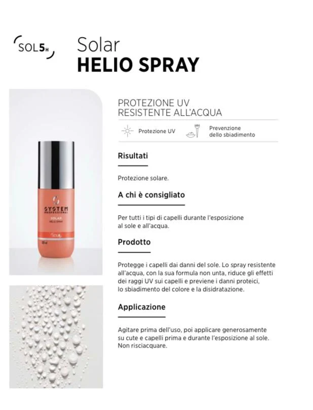 System Professional Solar Helio Spray Sol5h 125ml
