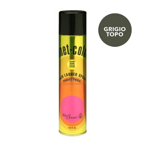 Lacca Colorata Spray Finet Color 400ml Grigio topo